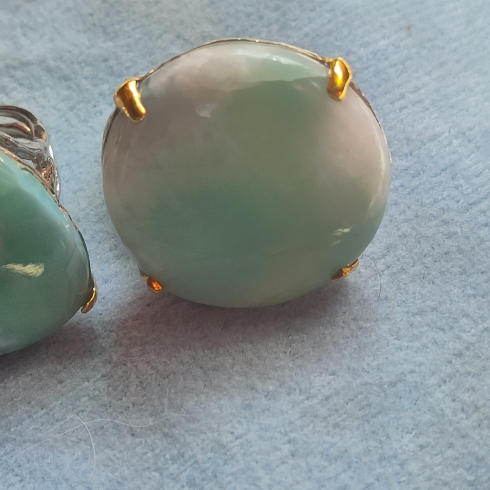Beautiful stunning Genuine Larimar ring